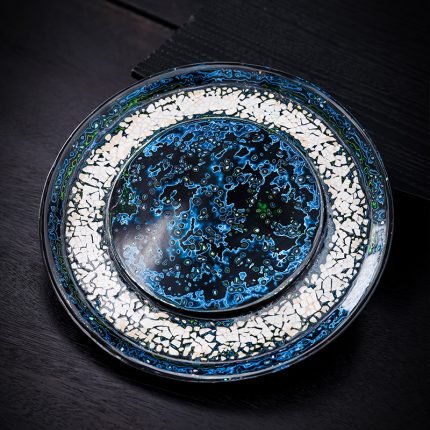 Handmade Lacquer Pot Saver / Drip Tray – Chinese Urushi Art | Oriental Home Decor Gift