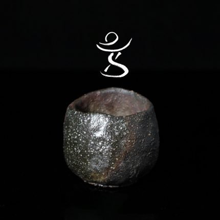 wood-fired zisha tasting cup front view