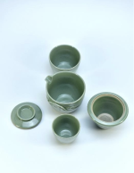 Yaozhou celadon travel tea set quick tea system