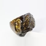 hand pinched stoneware tea cup