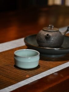 a quiet tea moment without distractions creating a mindful daily pause