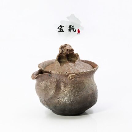 Handmade Wood-Fired Baoping Wabi-Sabi Form · One-of-a-Kind Surface